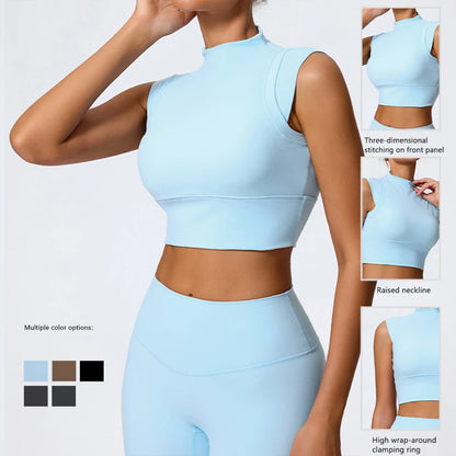 High Impact Push Up Sports Tops